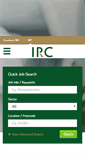 Mobile Screenshot of irishrecruitment.ie
